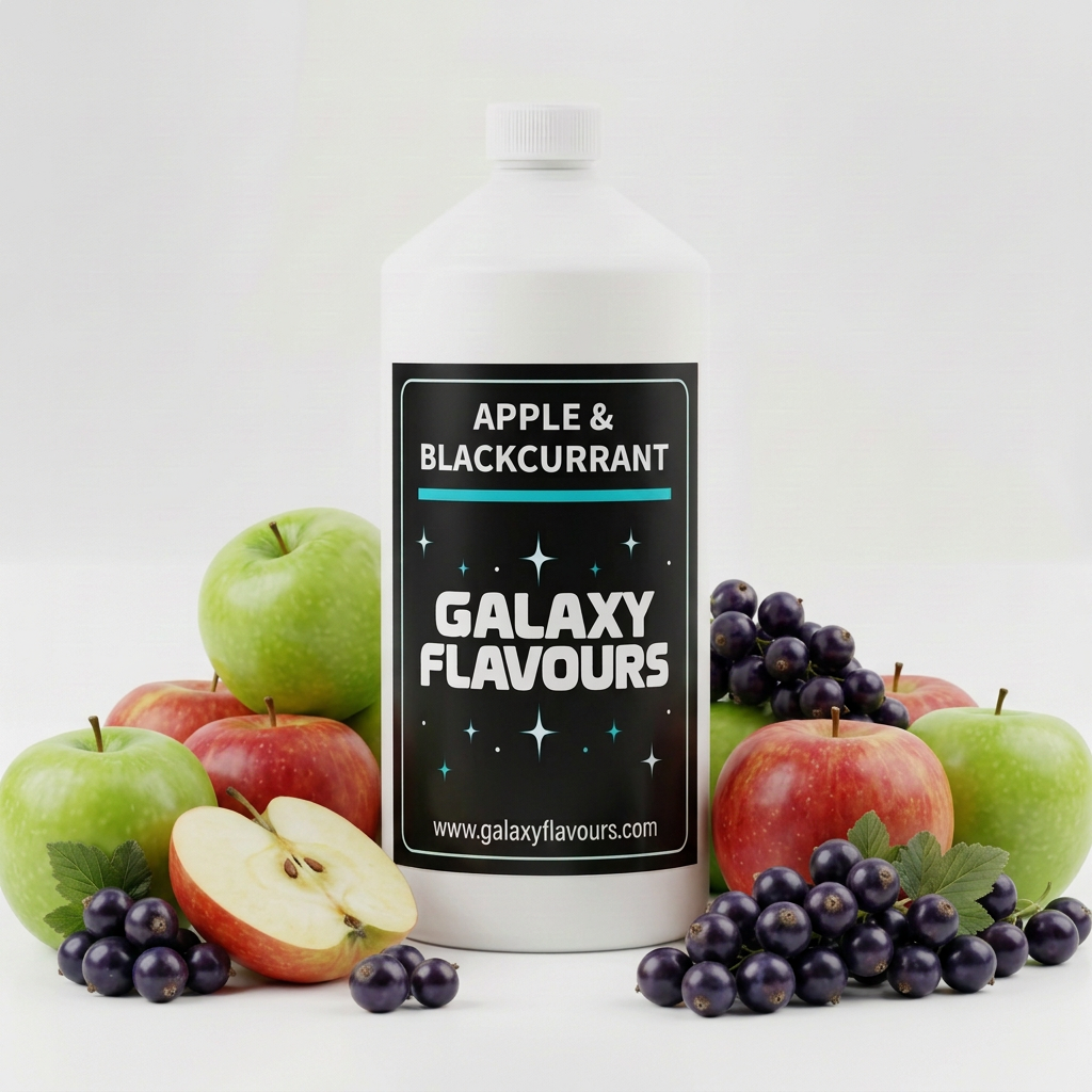 Galaxy Flavours Apple & Blackcurrant Food Flavouring Concentrate – Professional High Strength.