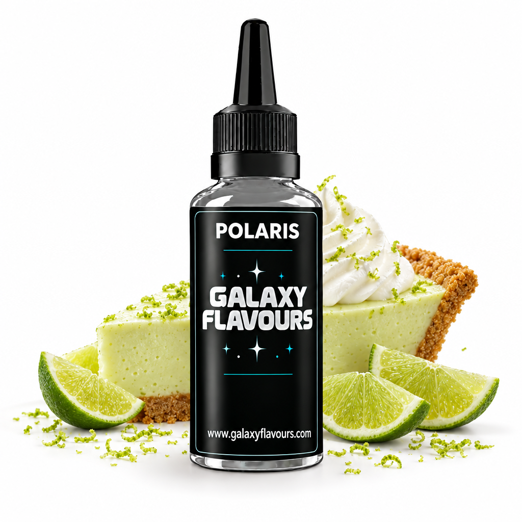Galaxy Flavours Polaris (Key Lime Pie) Food Flavouring Concentrate – Professional High Strength.