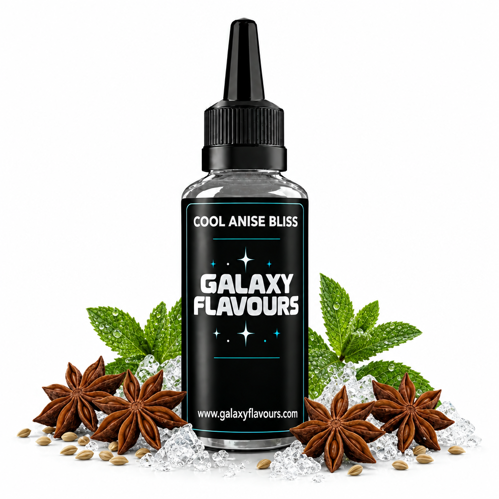 Galaxy Flavours Cool Anise Bliss Food Flavouring Concentrate – Professional High Strength.