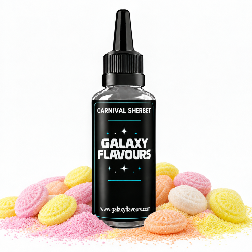 Galaxy Flavours Carnival Sherbet Food Flavouring Concentrate – Professional High Strength.