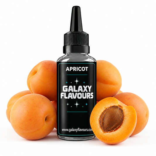 Galaxy Flavours Apricot Food Flavouring Concentrate – Professional High Strength.