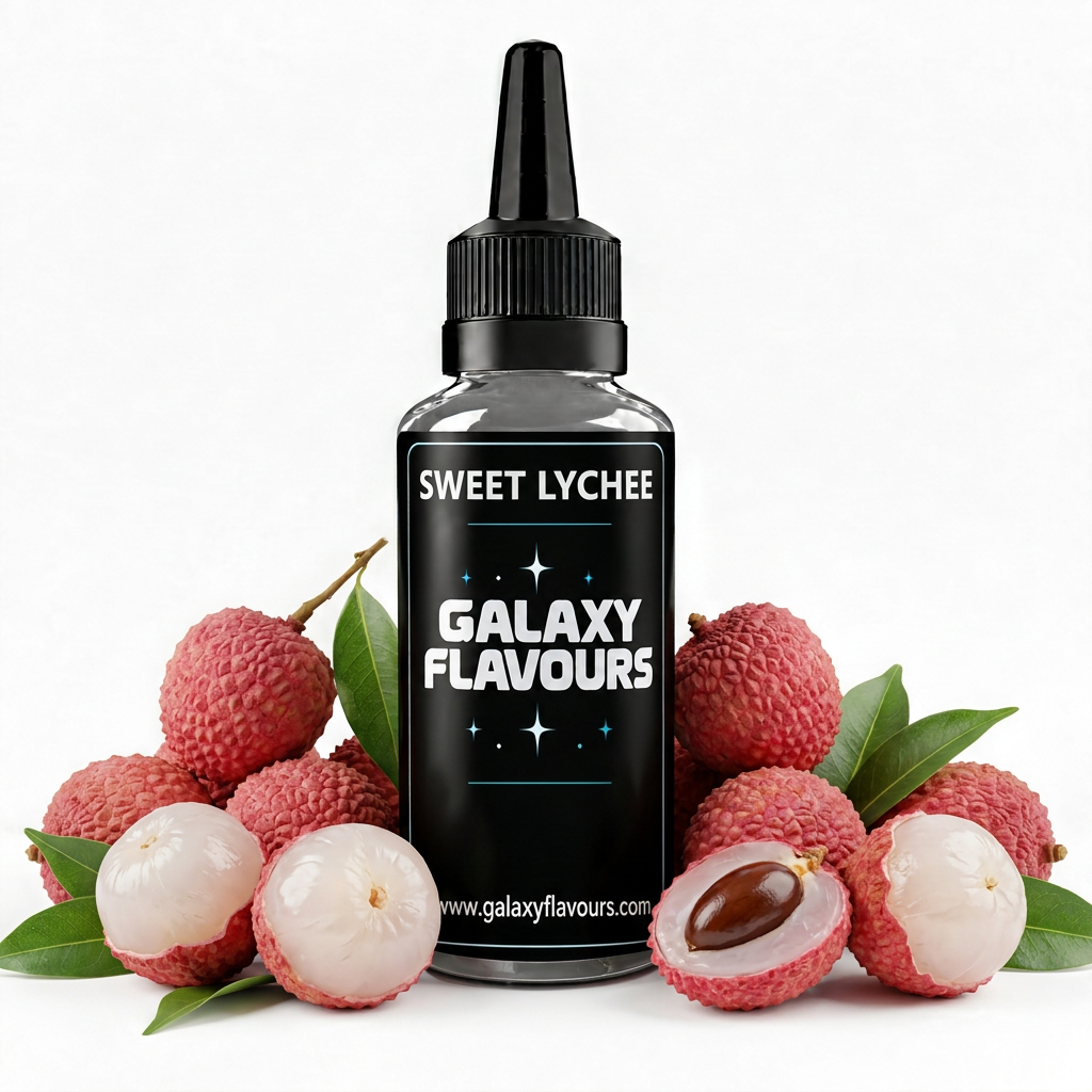 Galaxy Flavours Sweet Lychee Food Flavouring Concentrate – Professional High Strength.