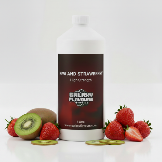 Galaxy Flavours Kiwi and Strawberry Food Flavouring Concentrate – Professional High Strength, Vegan, Gluten-Free