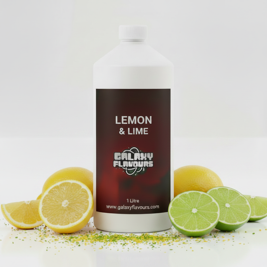 Galaxy Flavours Lemon and Lime Food Flavouring Concentrate – Professional High Strength, Vegan, Gluten-Free