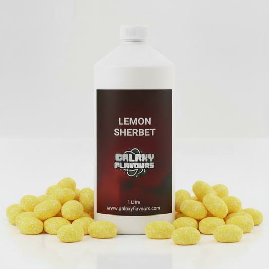 Galaxy Flavours Lemon Sherbet Food Flavouring Concentrate – Professional High Strength, Vegan, Gluten-Free