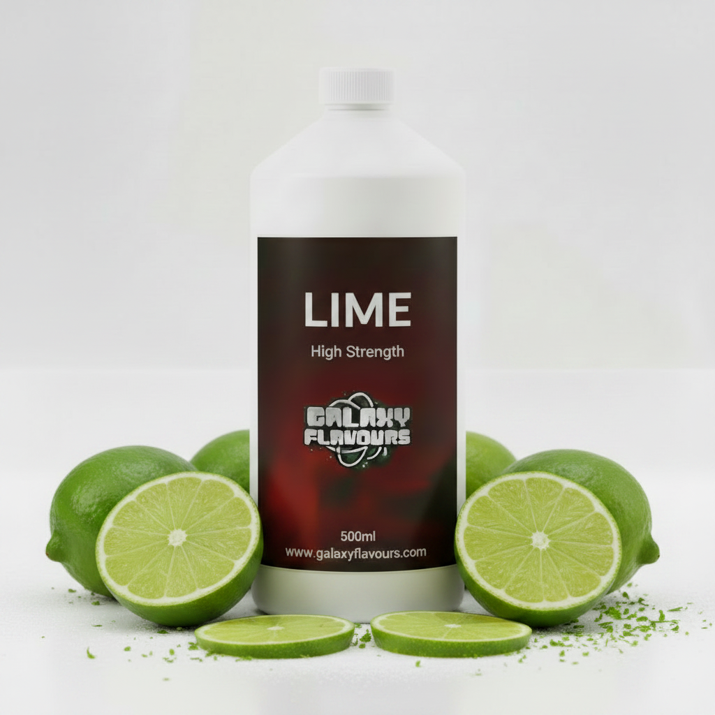 Galaxy Flavours Lime Food Flavouring Concentrate – Professional High Strength, Vegan, Gluten-Free