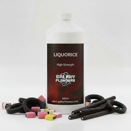 Galaxy Flavours Liquorice Food Flavouring Concentrate – Professional High Strength, Vegan, Gluten-Free