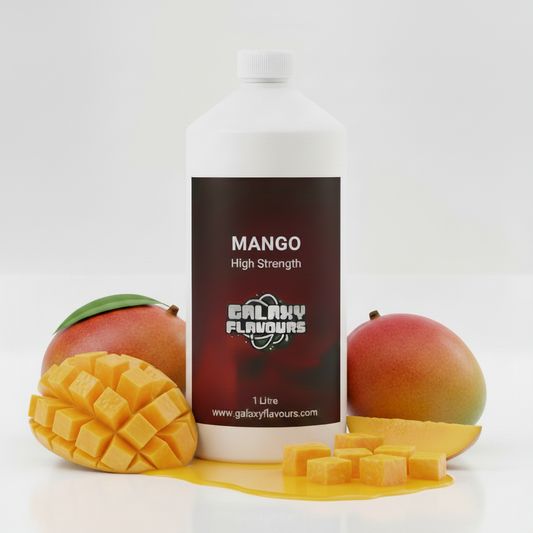 Galaxy Flavours Mango Food Flavouring Concentrate – Professional High Strength, Vegan, Gluten-Free