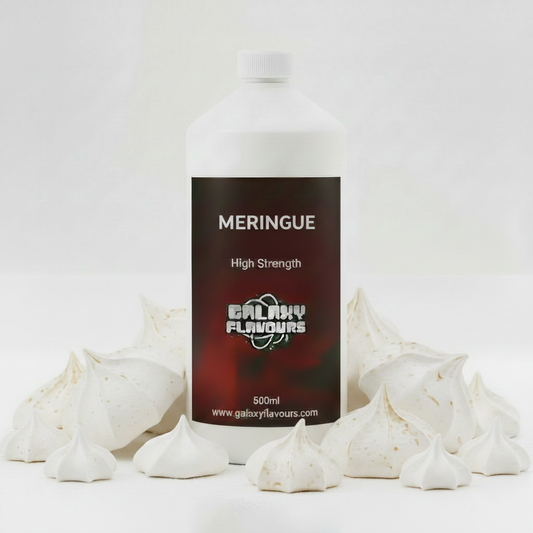 Galaxy Flavours Meringue Food Flavouring Concentrate – Professional High Strength, Vegan, Gluten-Free