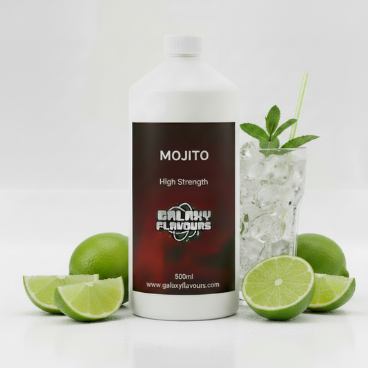 Galaxy Flavours Mojito Food Flavouring Concentrate – Professional High Strength, Vegan, Gluten-Free