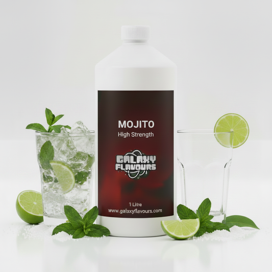 Galaxy Flavours Mojito Food Flavouring Concentrate – Professional High Strength, Vegan, Gluten-Free