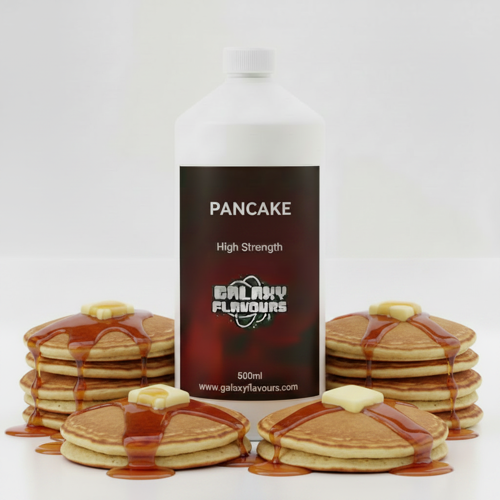 Galaxy Flavours Pancake Food Flavouring Concentrate – Professional High Strength, Vegan, Gluten-Free