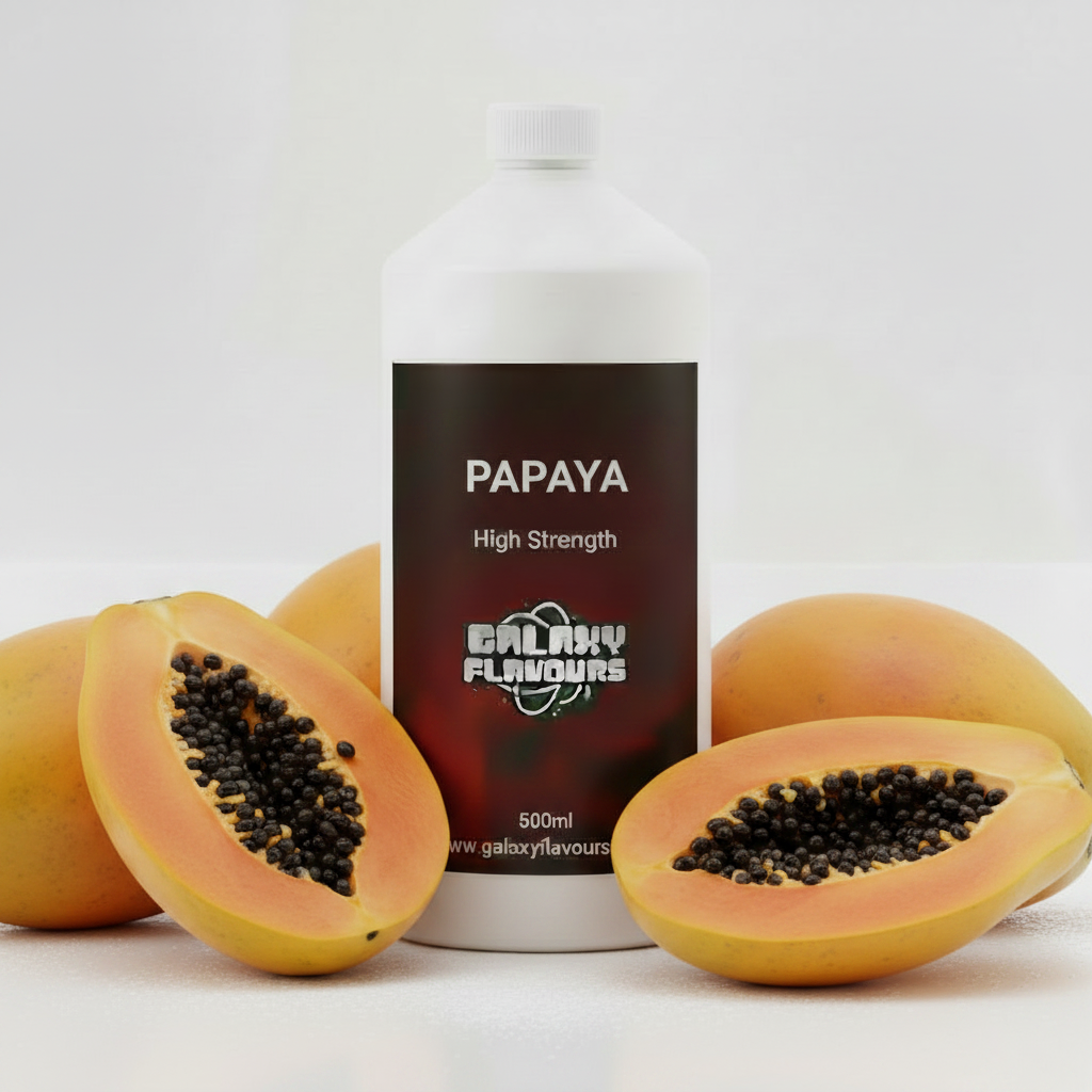 Galaxy Flavours Papaya Food Flavouring Concentrate – Professional High Strength, Vegan, Gluten-Free