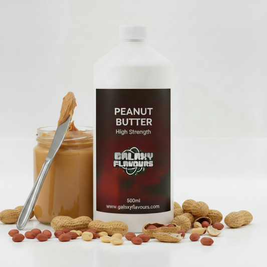 Galaxy Flavours Peanut Butter Food Flavouring Concentrate – Professional High Strength, Vegan, Gluten-Free