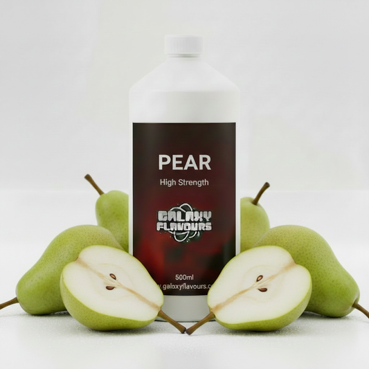 Galaxy Flavours Pear Food Flavouring Concentrate – Professional High Strength, Vegan, Gluten-Free