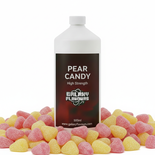 Galaxy Flavours Pear Candy Food Flavouring Concentrate – Professional High Strength, Vegan, Gluten-Free