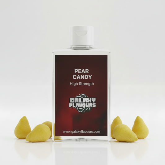 Galaxy Flavours Pear Candy Food Flavouring Concentrate – Professional High Strength, Vegan, Gluten-Free
