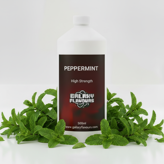 Galaxy Flavours Peppermint Food Flavouring Concentrate – Professional High Strength, Vegan, Gluten-Free
