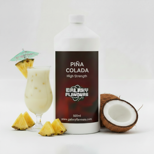 Galaxy Flavours Pina Colada Food Flavouring Concentrate – Professional High Strength, Vegan, Gluten-Free