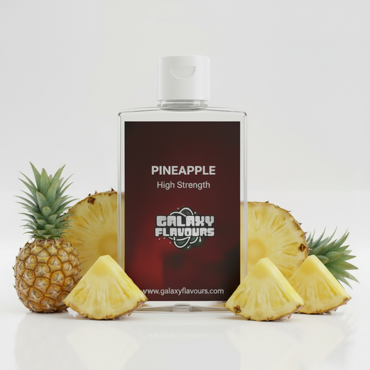 Galaxy Flavours Pineapple Food Flavouring Concentrate – Professional High Strength, Vegan, Gluten-Free
