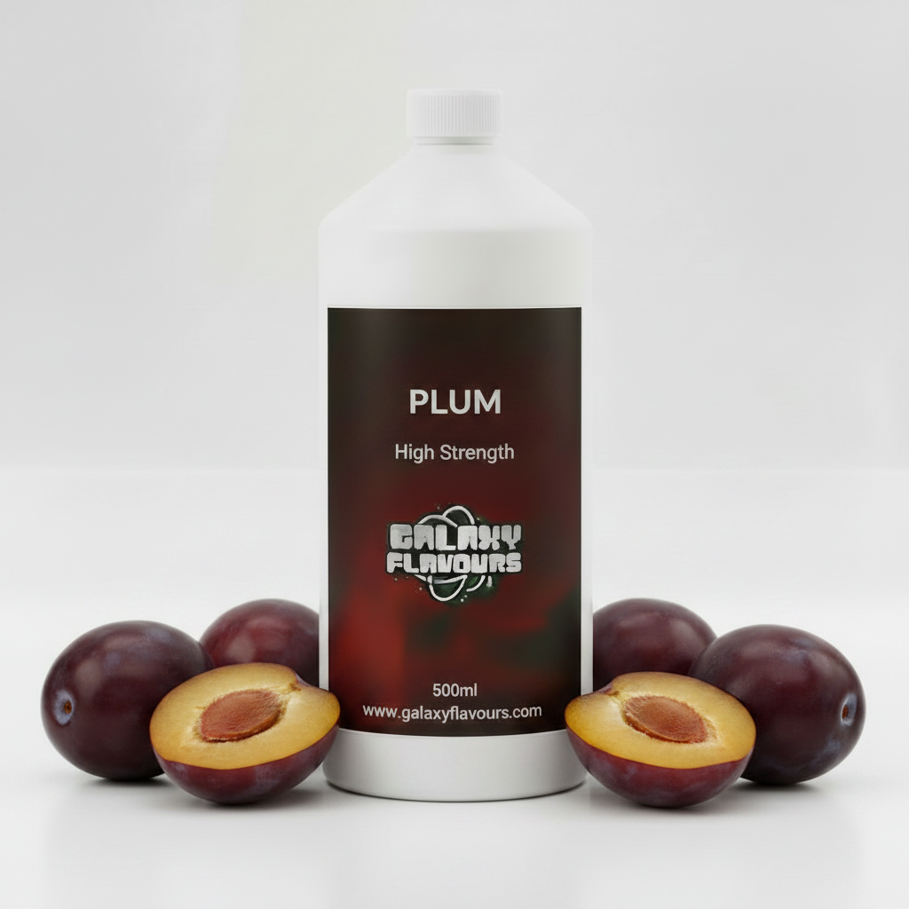 Galaxy Flavours Plum Food Flavouring Concentrate – Professional High Strength, Vegan, Gluten-Free