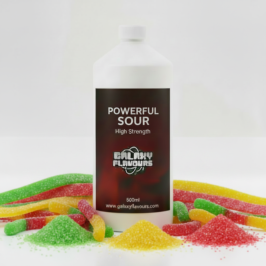 Galaxy Flavours Powerful Sour Food Flavouring Concentrate – Professional High Strength, Vegan, Gluten-Free