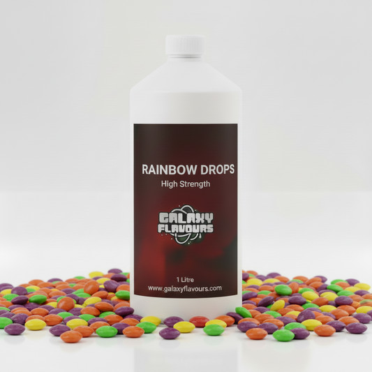 Galaxy Flavours Rainbow Drops Food Flavouring Concentrate – Professional High Strength, Vegan, Gluten-Free
