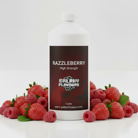 Galaxy Flavours Razzleberry Food Flavouring Concentrate – Professional High Strength, Vegan, Gluten-Free