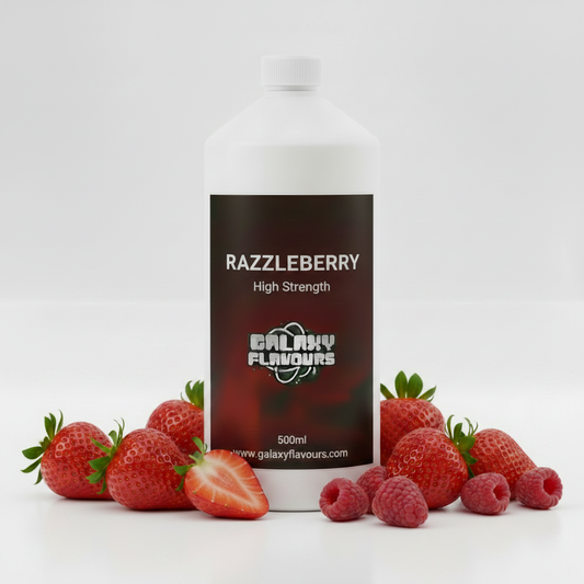 Galaxy Flavours Razzleberry Food Flavouring Concentrate – Professional High Strength, Vegan, Gluten-Free