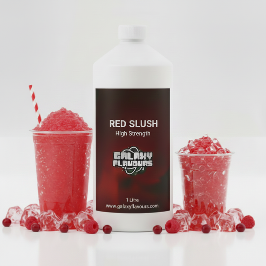 Galaxy Flavours Red Slush Food Flavouring Concentrate – Professional High Strength, Vegan, Gluten-Free