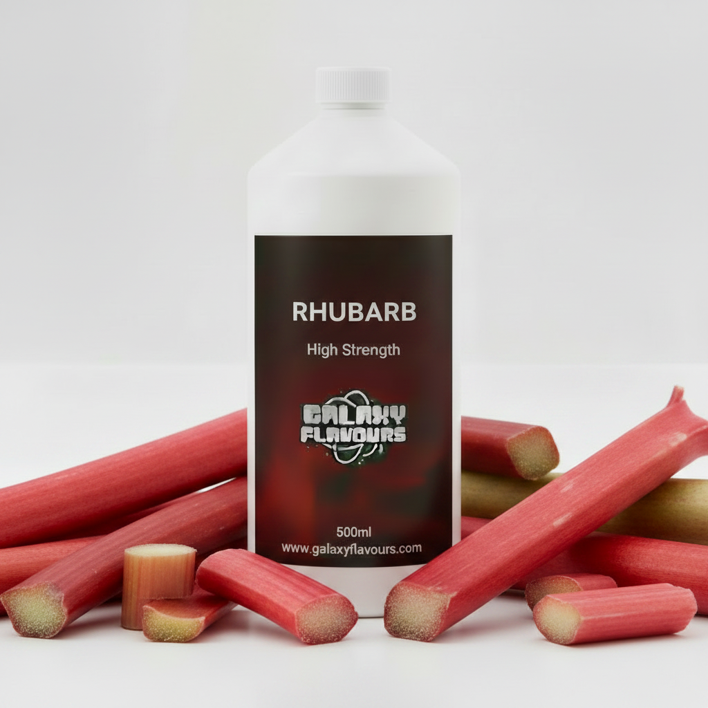 Galaxy Flavours Rhubarb Food Flavouring Concentrate – Professional High Strength, Vegan, Gluten-Free