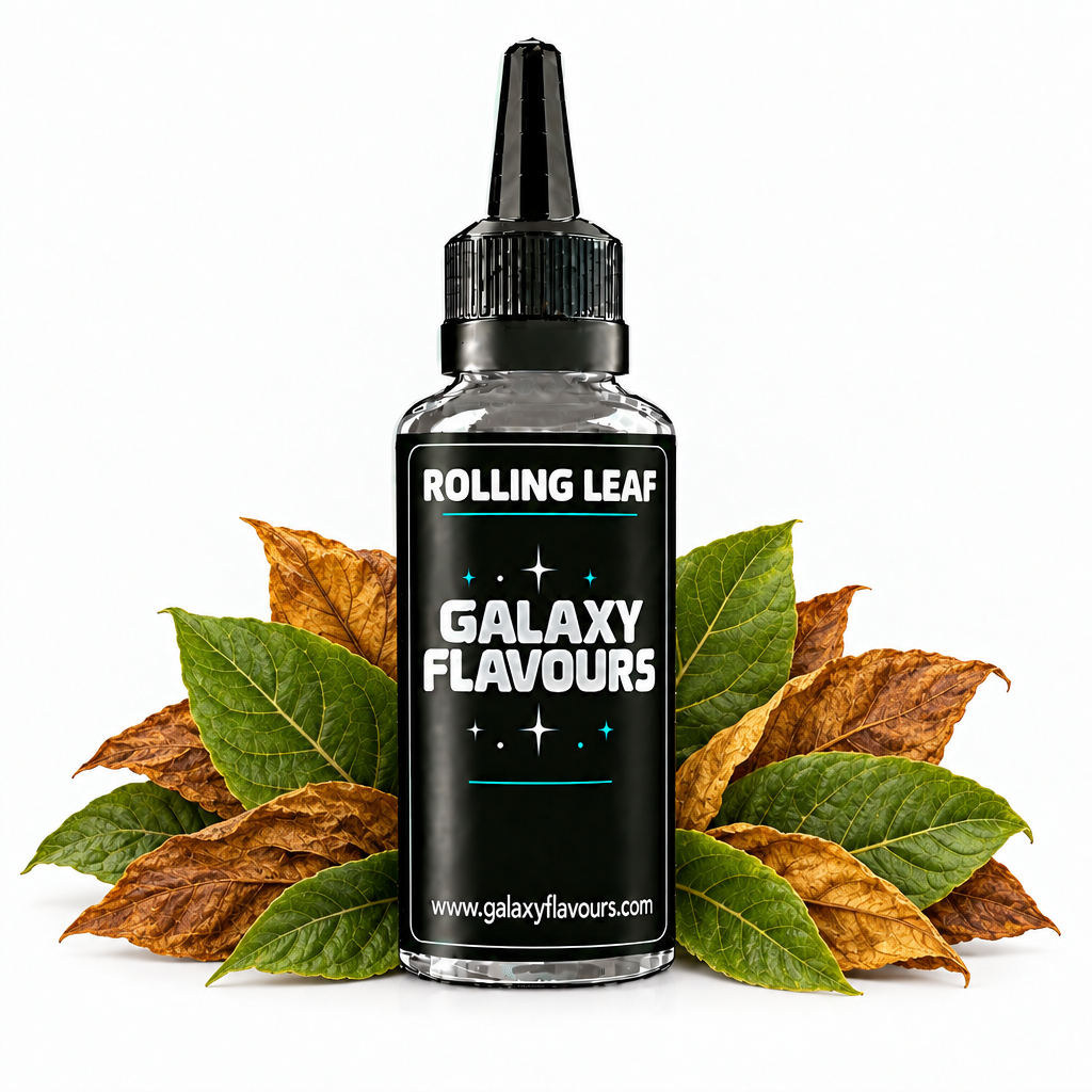 Rolling Leaf tobacco-leaf product artwork