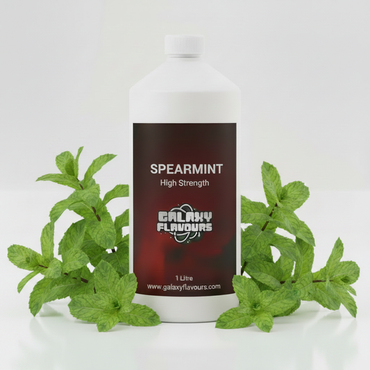 Galaxy Flavours Spearmint Food Flavouring Concentrate – Professional High Strength, Vegan, Gluten-Free