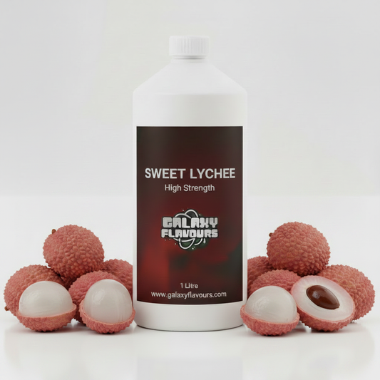 Galaxy Flavours Sweet Lychee Food Flavouring Concentrate – Professional High Strength, Vegan, Gluten-Free