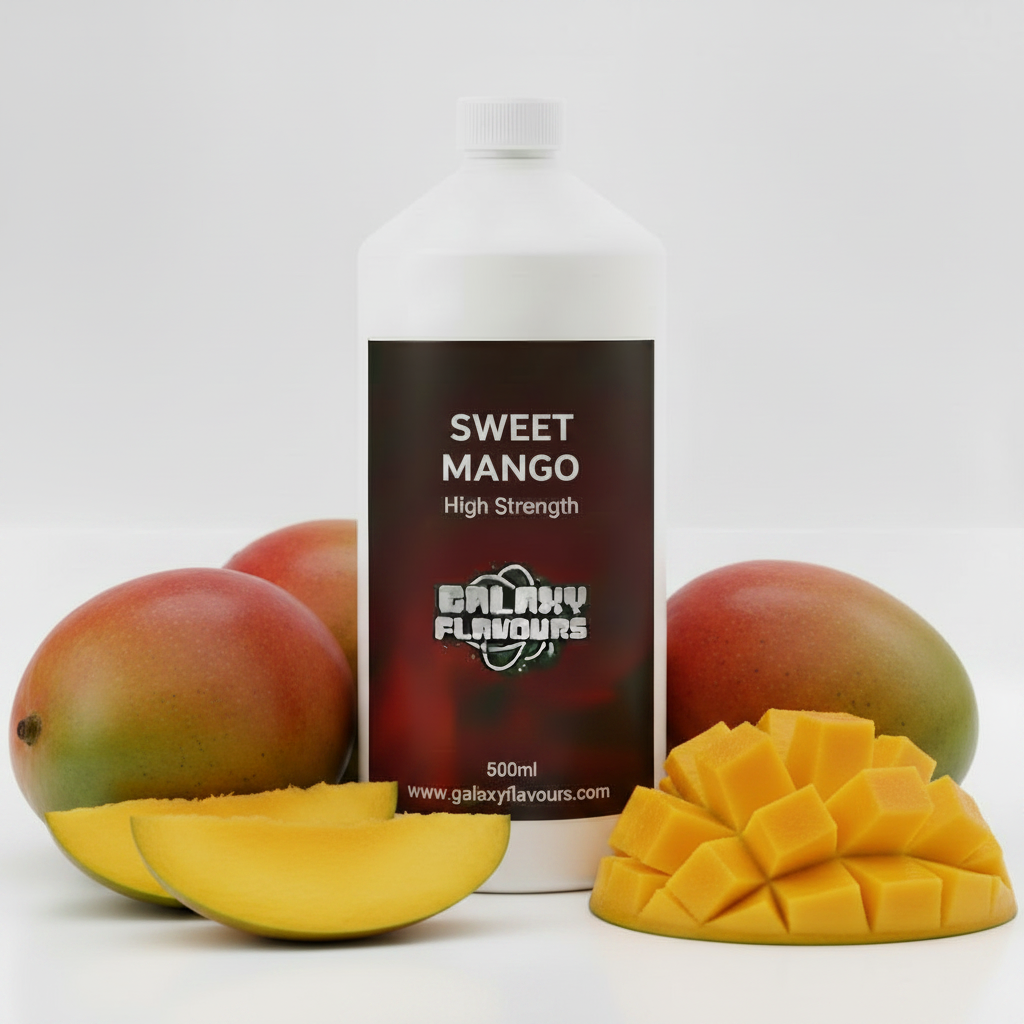 Galaxy Flavours Sweet Mango Food Flavouring Concentrate – Professional High Strength, Vegan, Gluten-Free