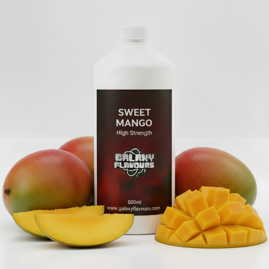 Galaxy Flavours Sweet Mango Food Flavouring Concentrate – Professional High Strength, Vegan, Gluten-Free