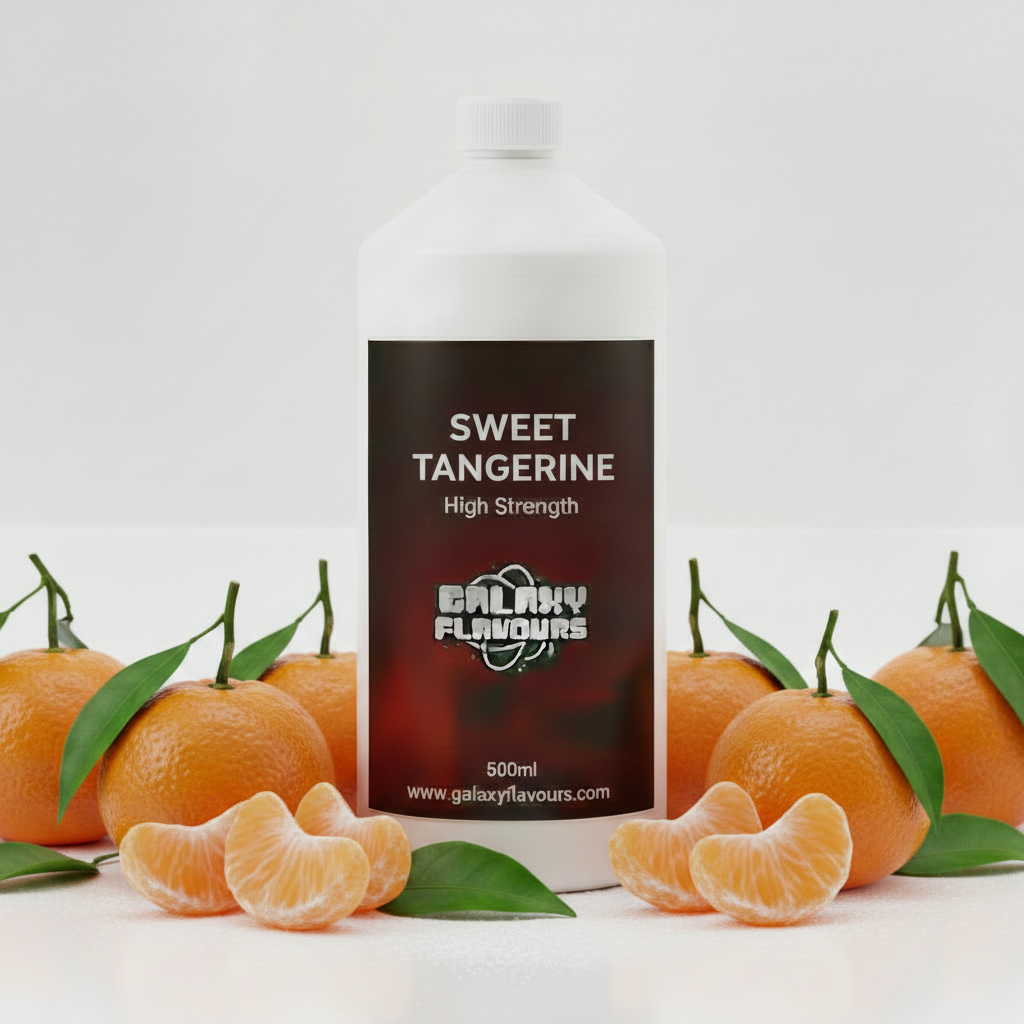 Galaxy Flavours Sweet Tangerine Food Flavouring Concentrate – Professional High Strength, Vegan, Gluten-Free