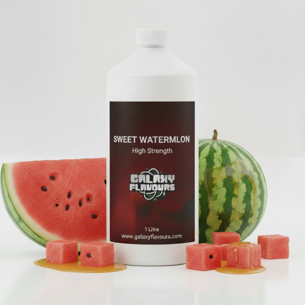 Galaxy Flavours Sweet Watermelon Food Flavouring Concentrate – Professional High Strength, Vegan, Gluten-Free