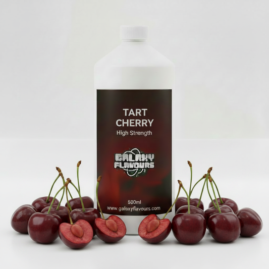 Galaxy Flavours Tart Cherry Food Flavouring Concentrate – Professional High Strength, Vegan, Gluten-Free