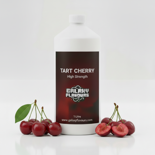 Galaxy Flavours Tart Cherry Food Flavouring Concentrate – Professional High Strength, Vegan, Gluten-Free