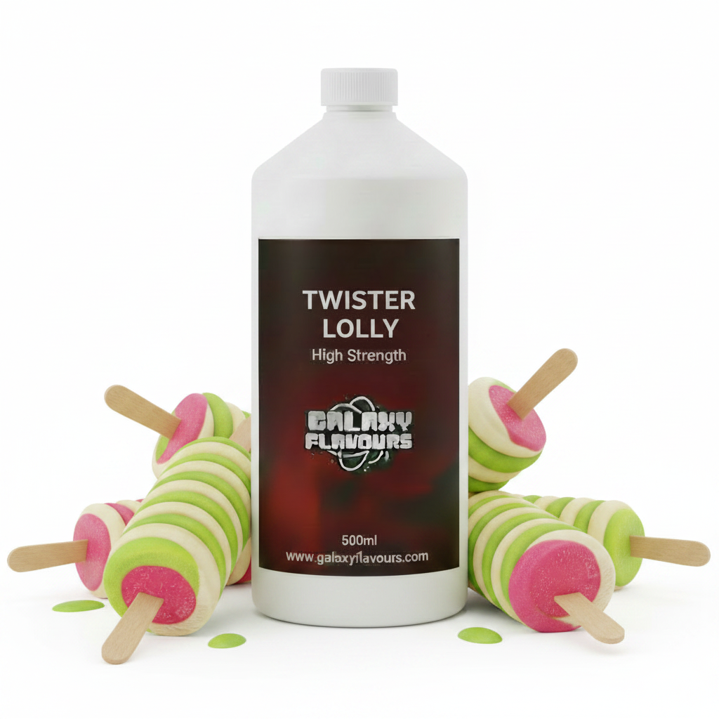 Galaxy Flavours Twister Lolly Food Flavouring Concentrate – Professional High Strength, Vegan, Gluten-Free