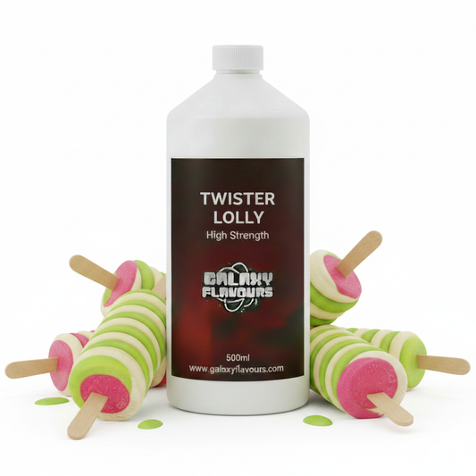 Galaxy Flavours Twister Lolly Food Flavouring Concentrate – Professional High Strength, Vegan, Gluten-Free