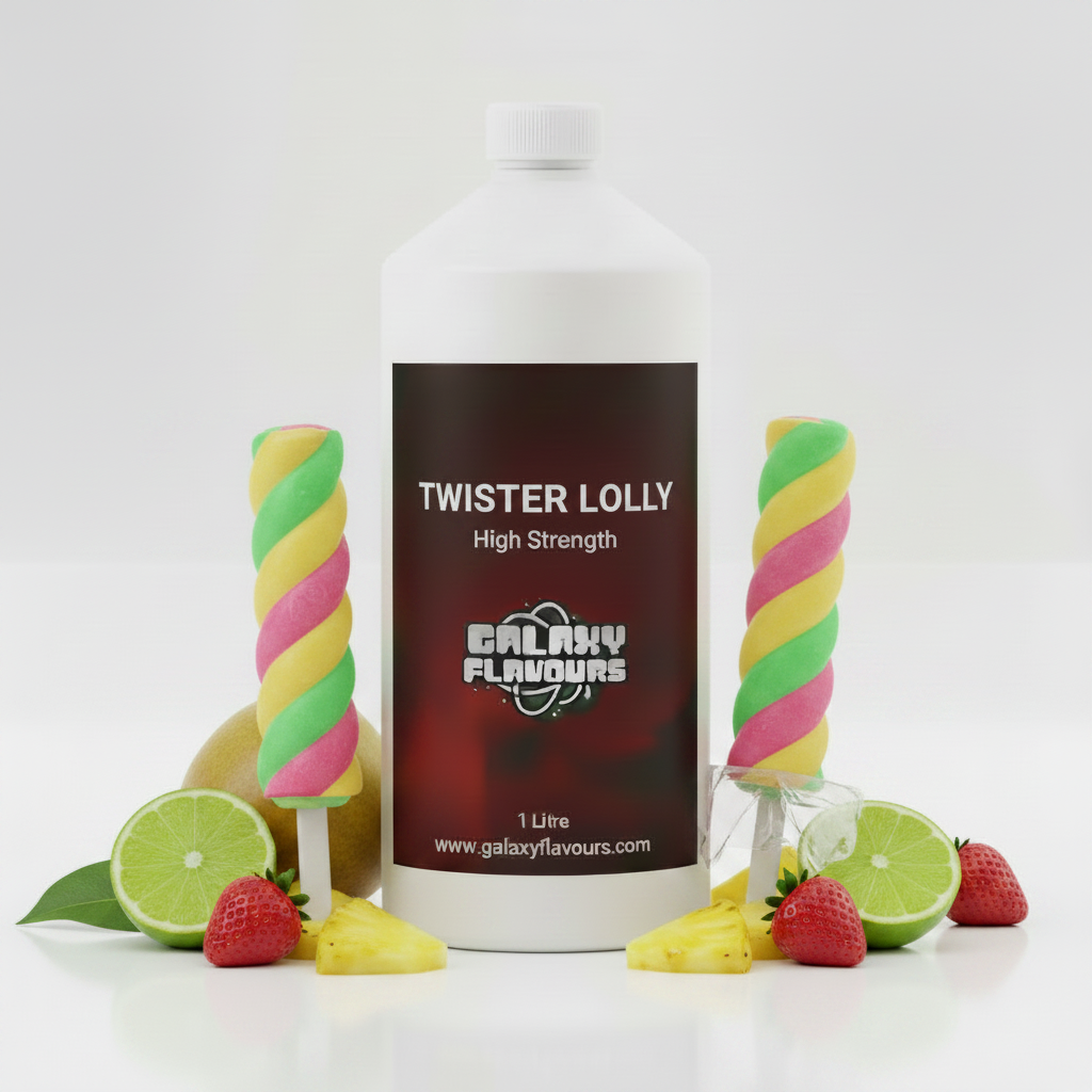 Galaxy Flavours Twister Lolly Food Flavouring Concentrate – Professional High Strength, Vegan, Gluten-Free