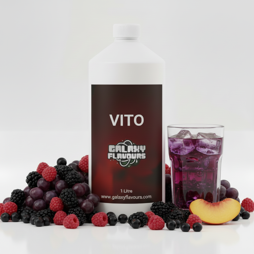 Galaxy Flavours Vito Food Flavouring Concentrate – Professional High Strength, Vegan, Gluten-Free