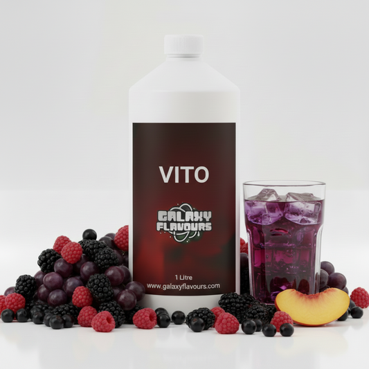 Galaxy Flavours Vito Food Flavouring Concentrate – Professional High Strength, Vegan, Gluten-Free