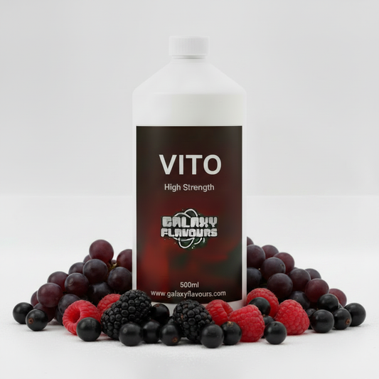 Galaxy Flavours Vito Food Flavouring Concentrate – Professional High Strength, Vegan, Gluten-Free