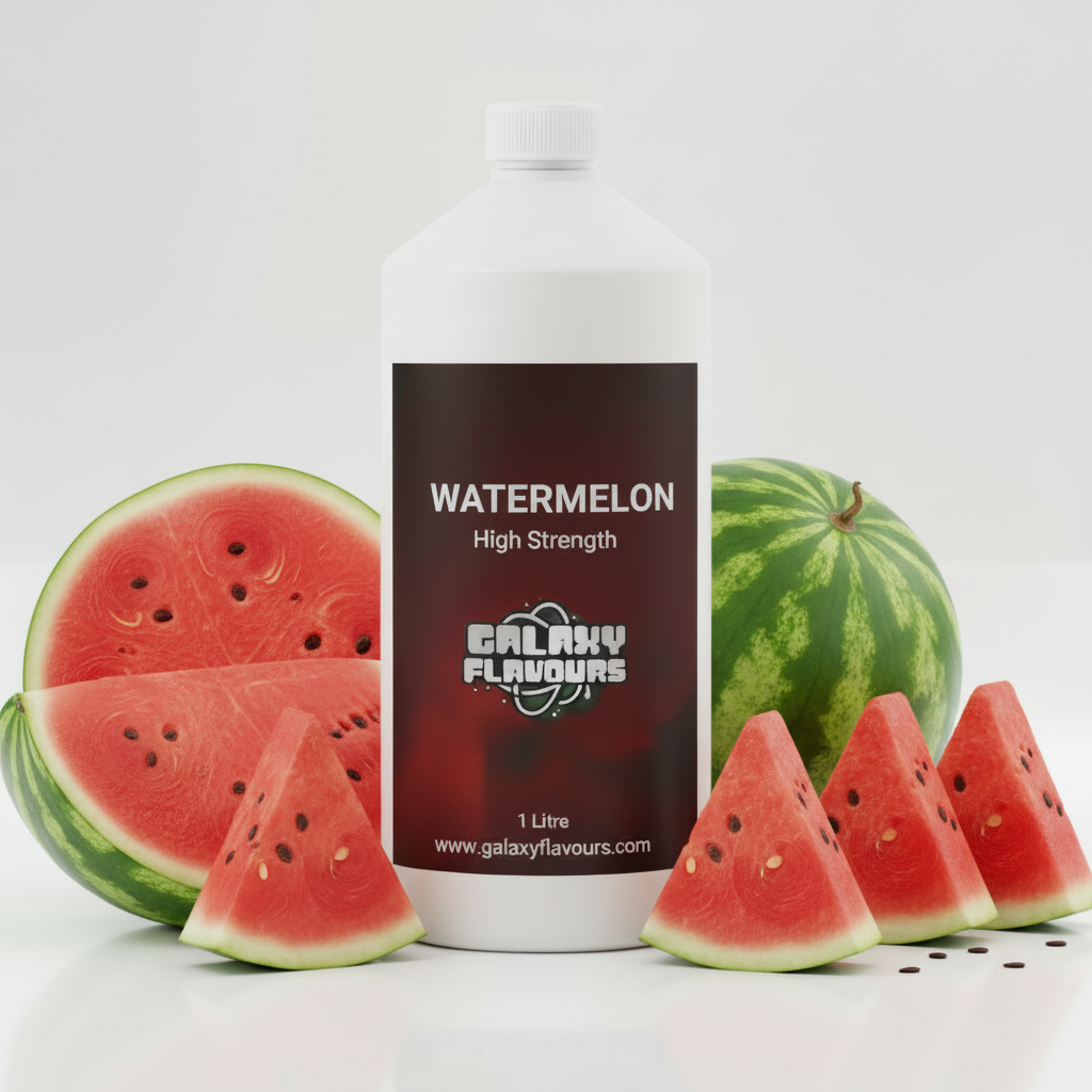 Galaxy Flavours Watermelon Food Flavouring Concentrate – Professional High Strength, Vegan, Gluten-Free
