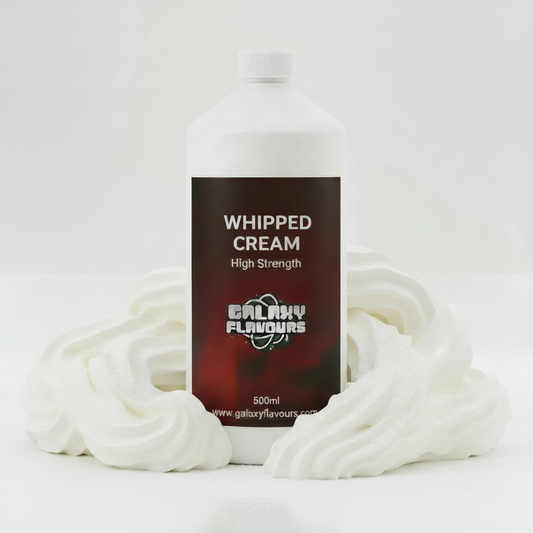 Galaxy Flavours Whipped Cream Food Flavouring Concentrate – Professional High Strength, Vegan, Gluten-Free